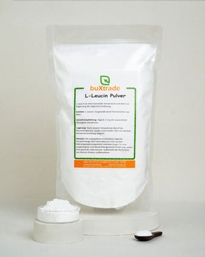 Leucine powder