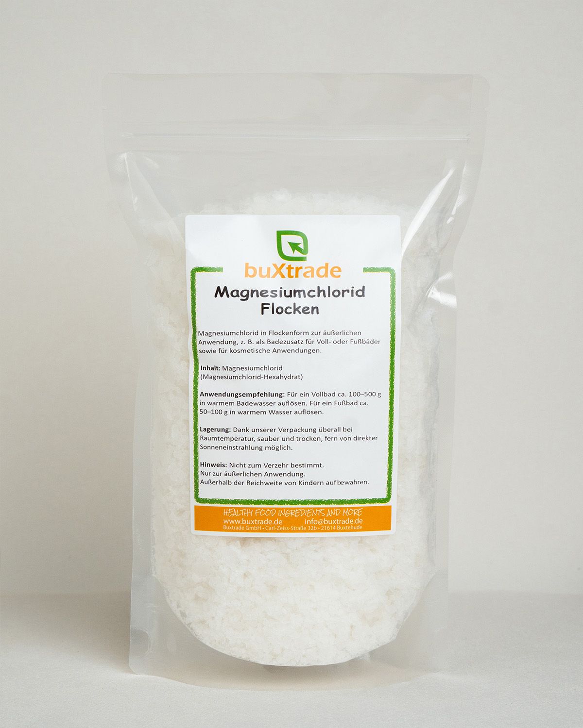 Magnesium chloride flakes
