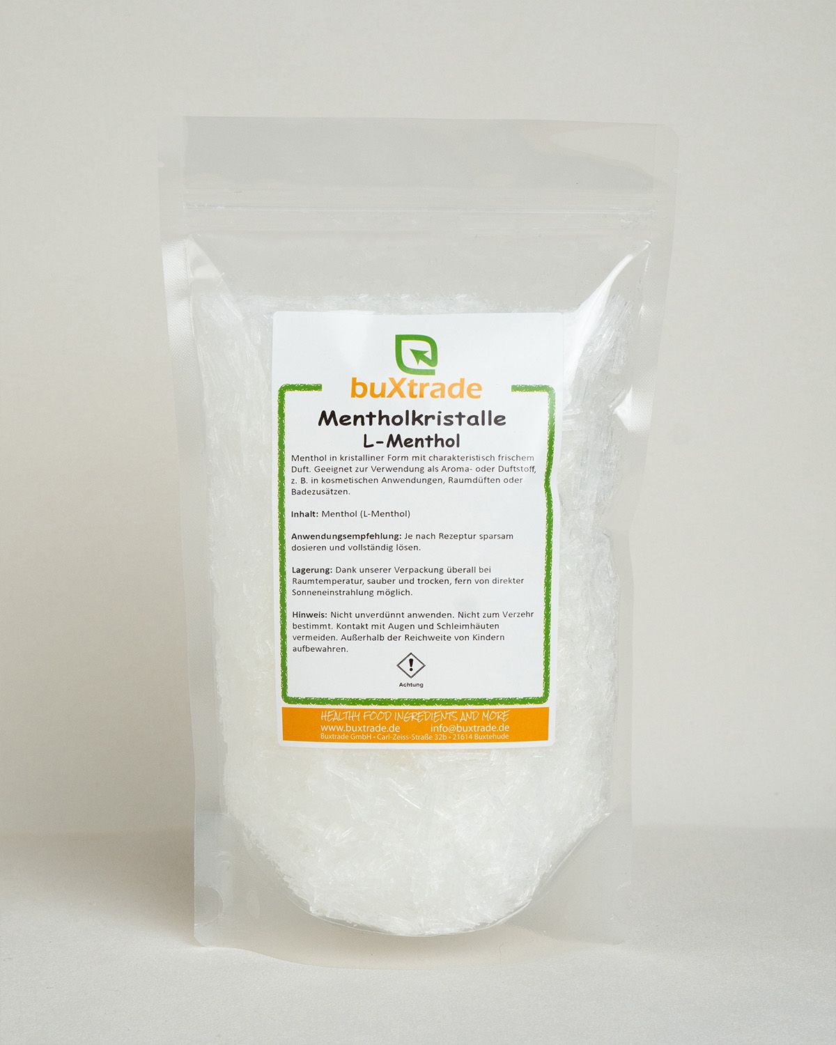 Menthol crystals / menthol of natural origin