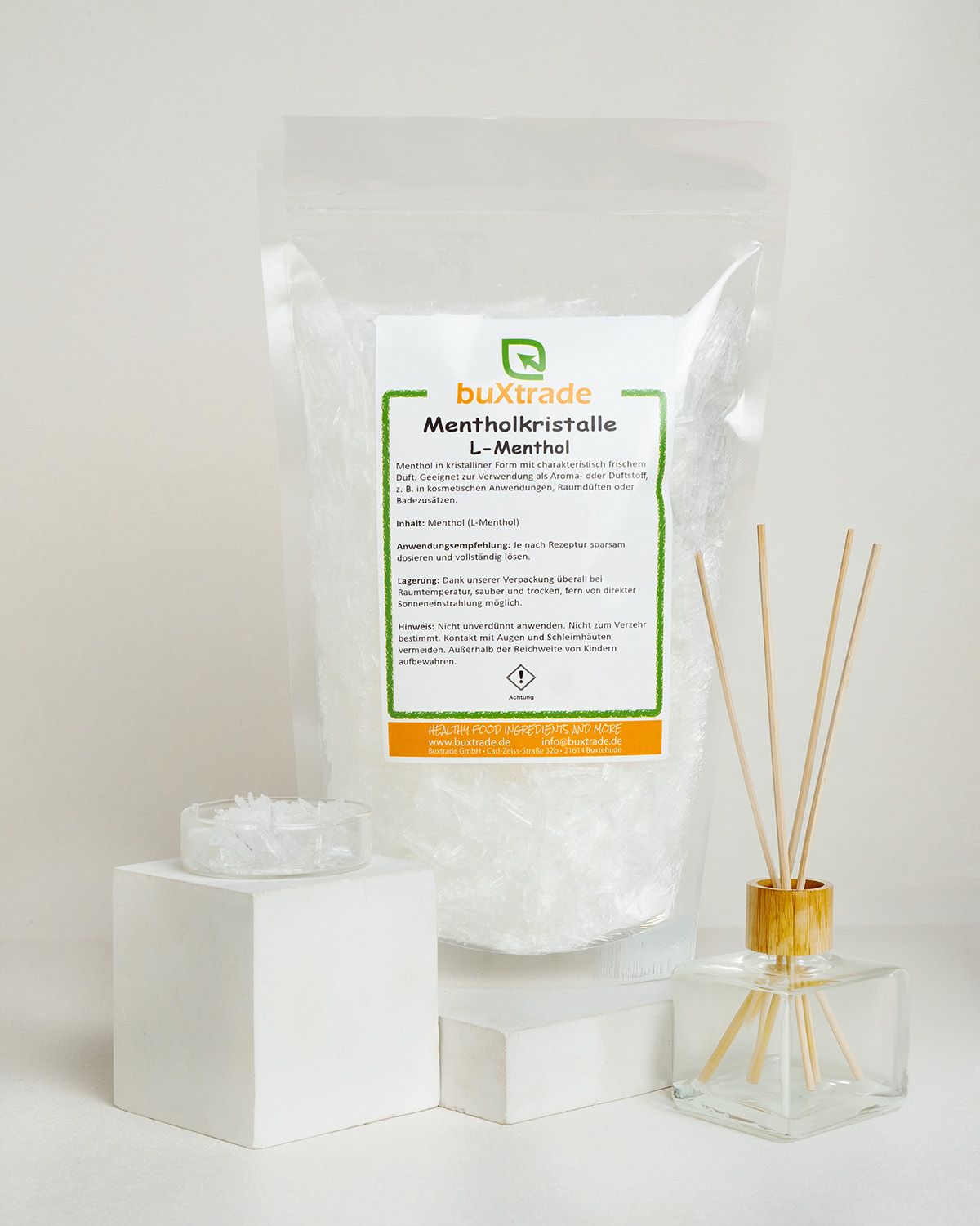 Menthol crystals / menthol of natural origin