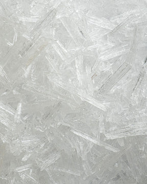 Cristaux de menthol / menthol d'origine naturelle