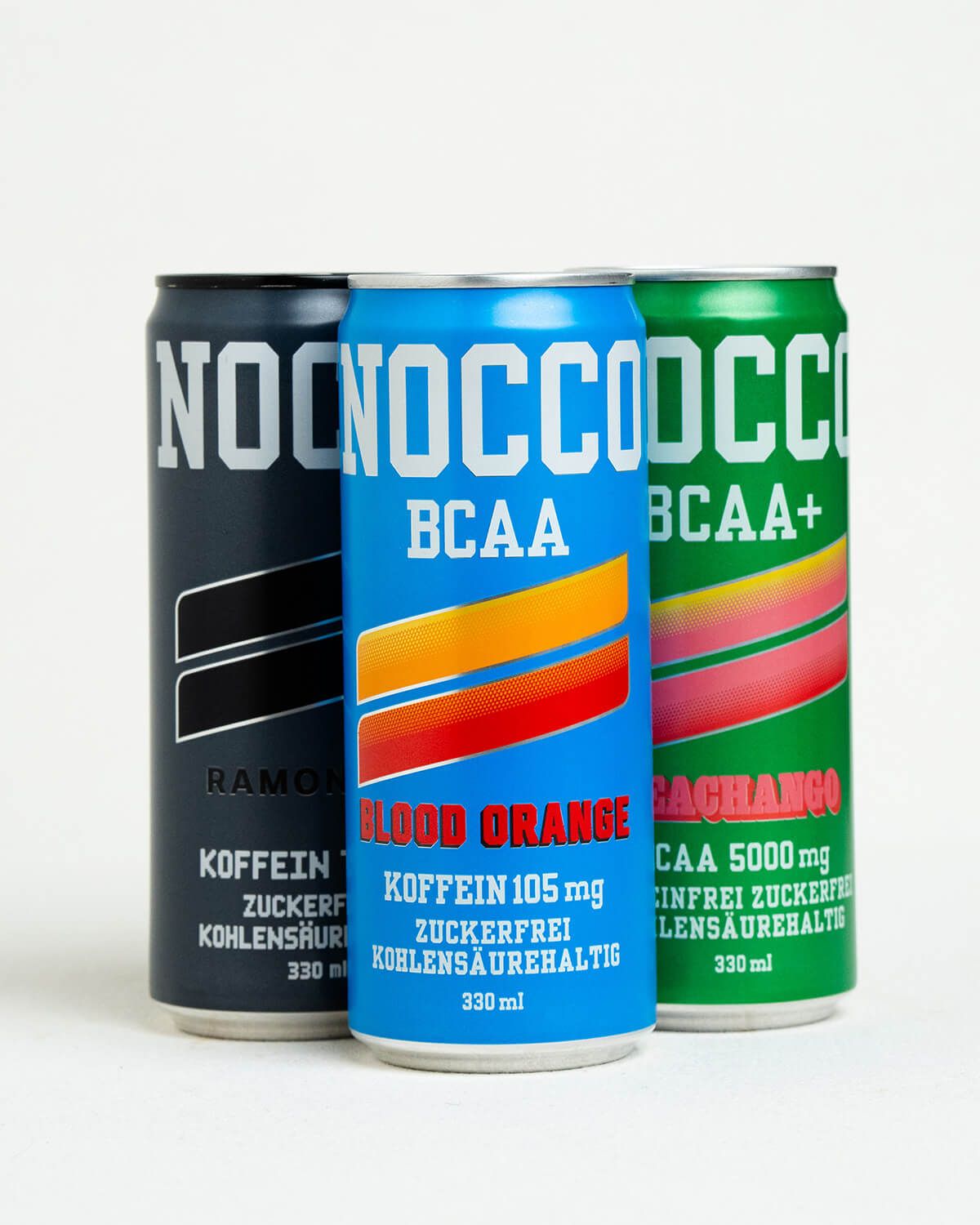 Bevanda BCAA NOCCO - Pacchetto varietà 3er
