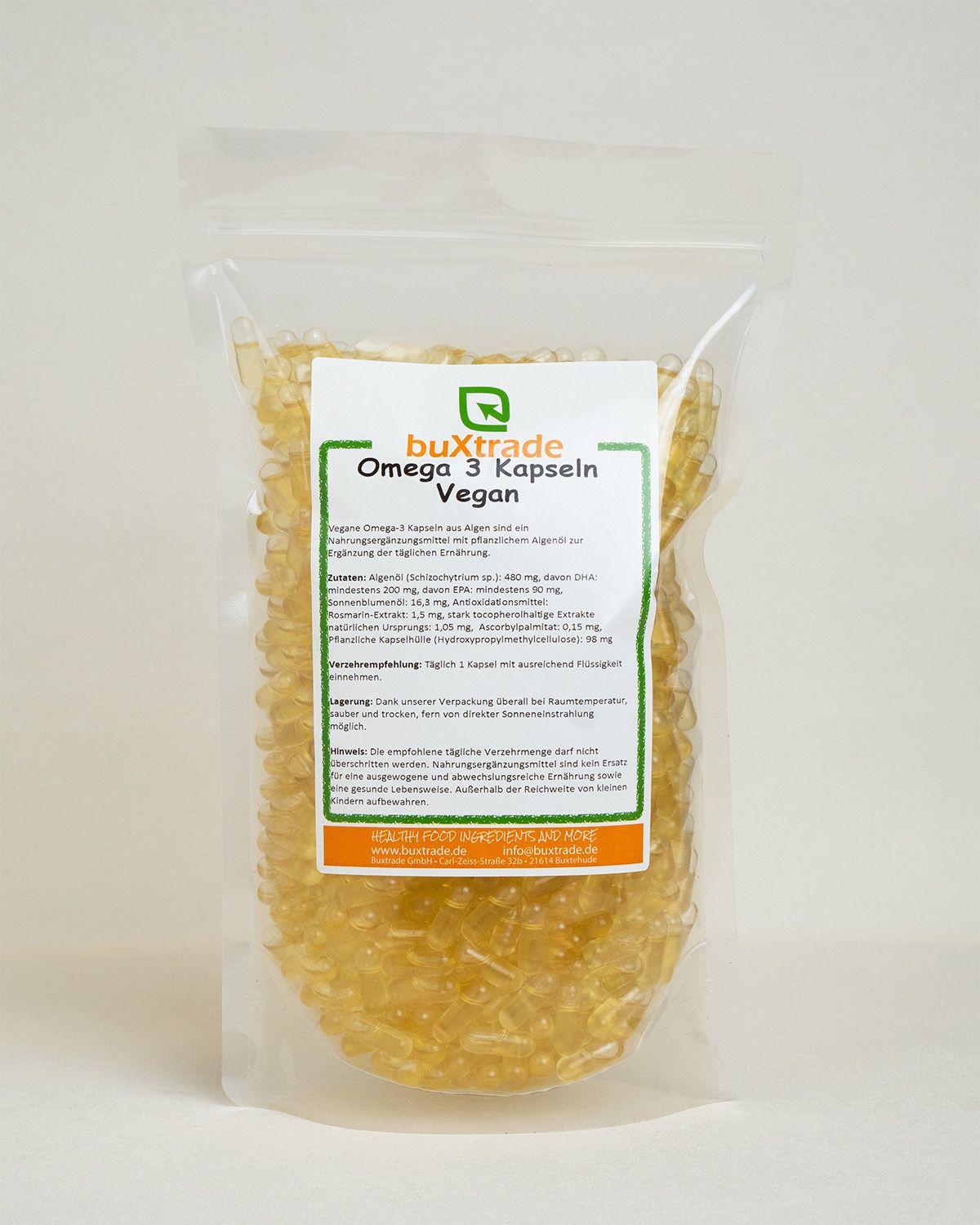 Omega 3 Kapseln Vegan