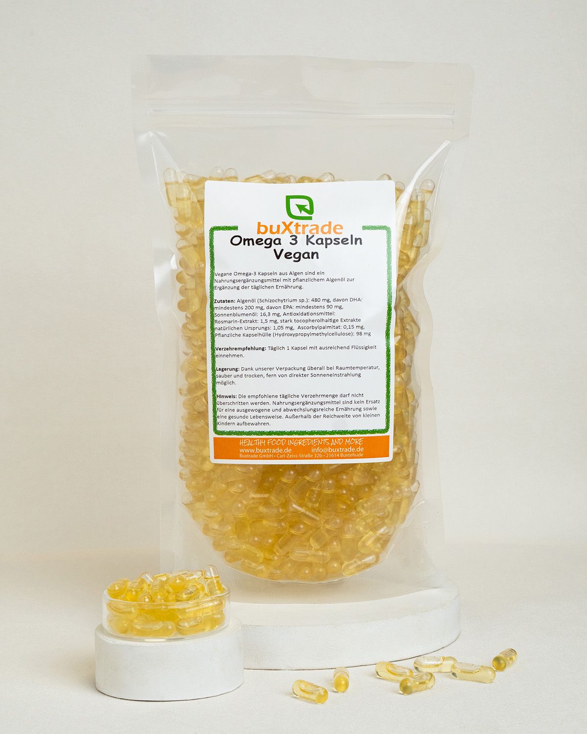 Omega 3 Kapseln Vegan