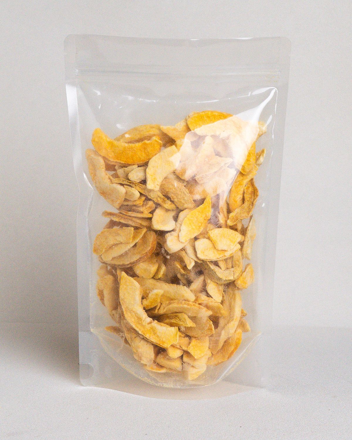 Gefriergetrocknete Pfirsichscheiben