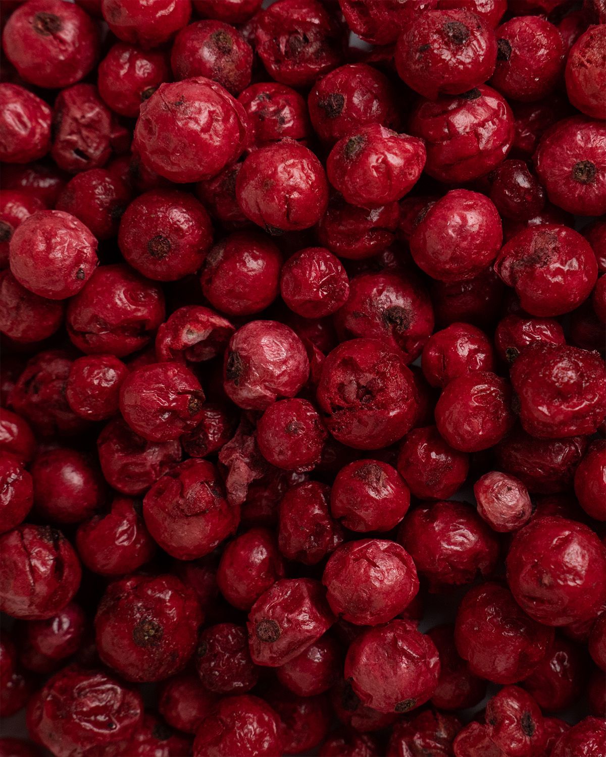 Gefriergetrocknete rote Johannisbeeren