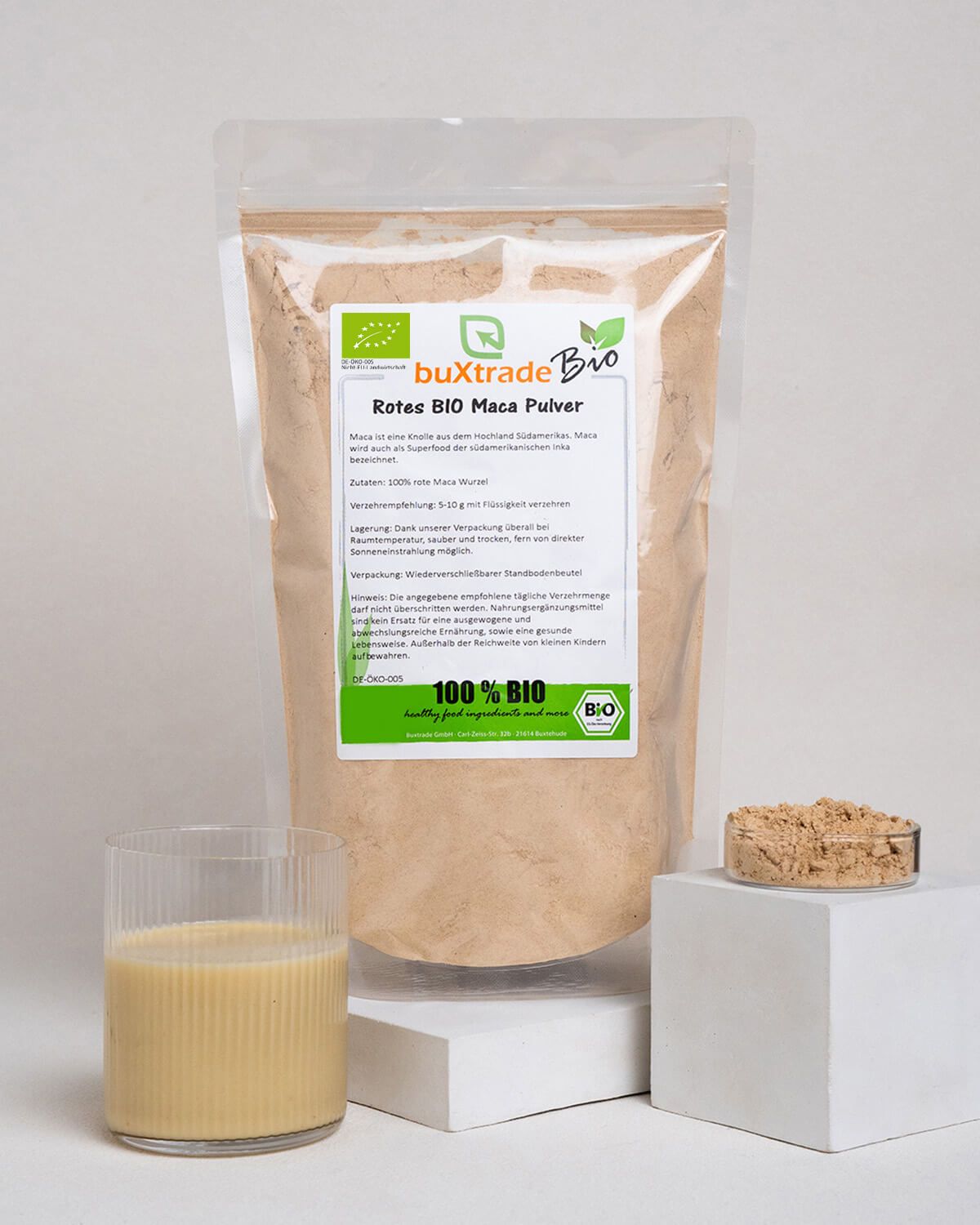 Organic red maca