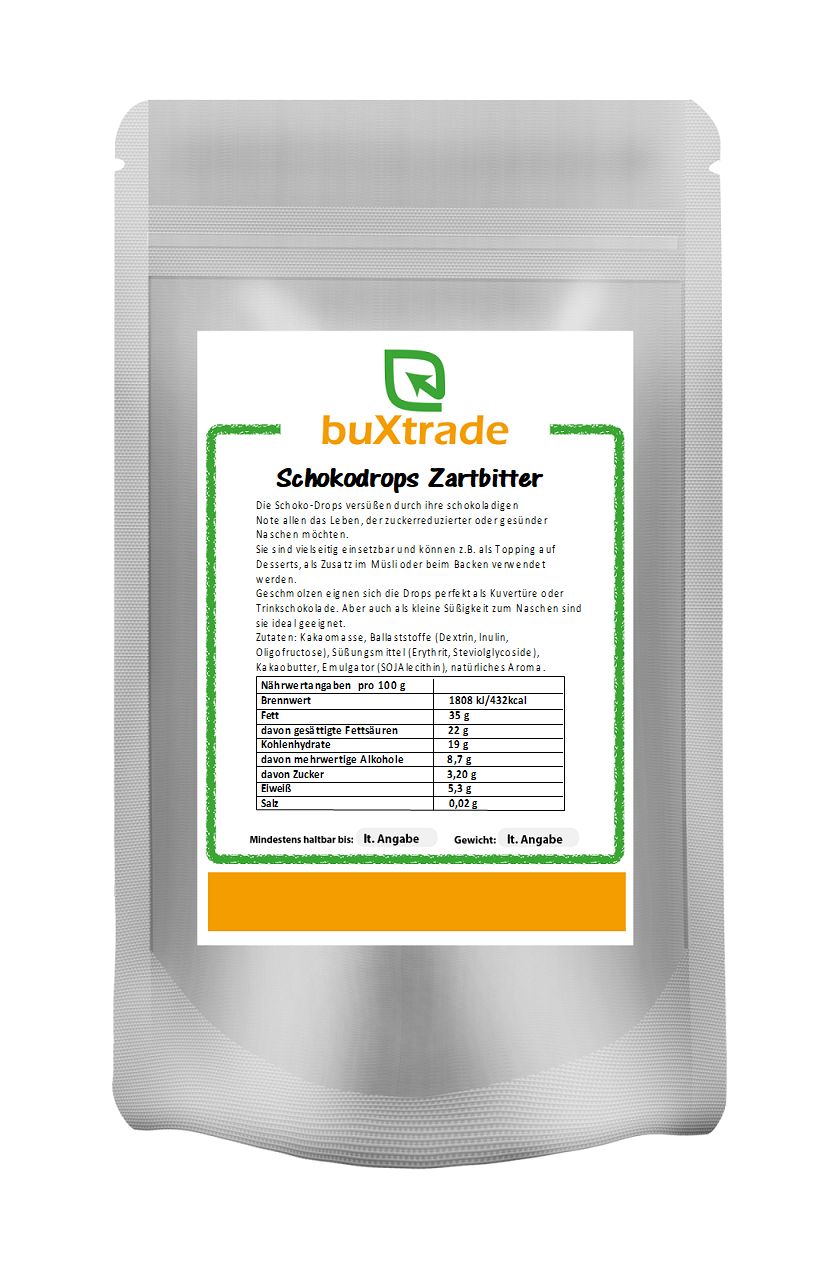 Schokodrops Zartbitter