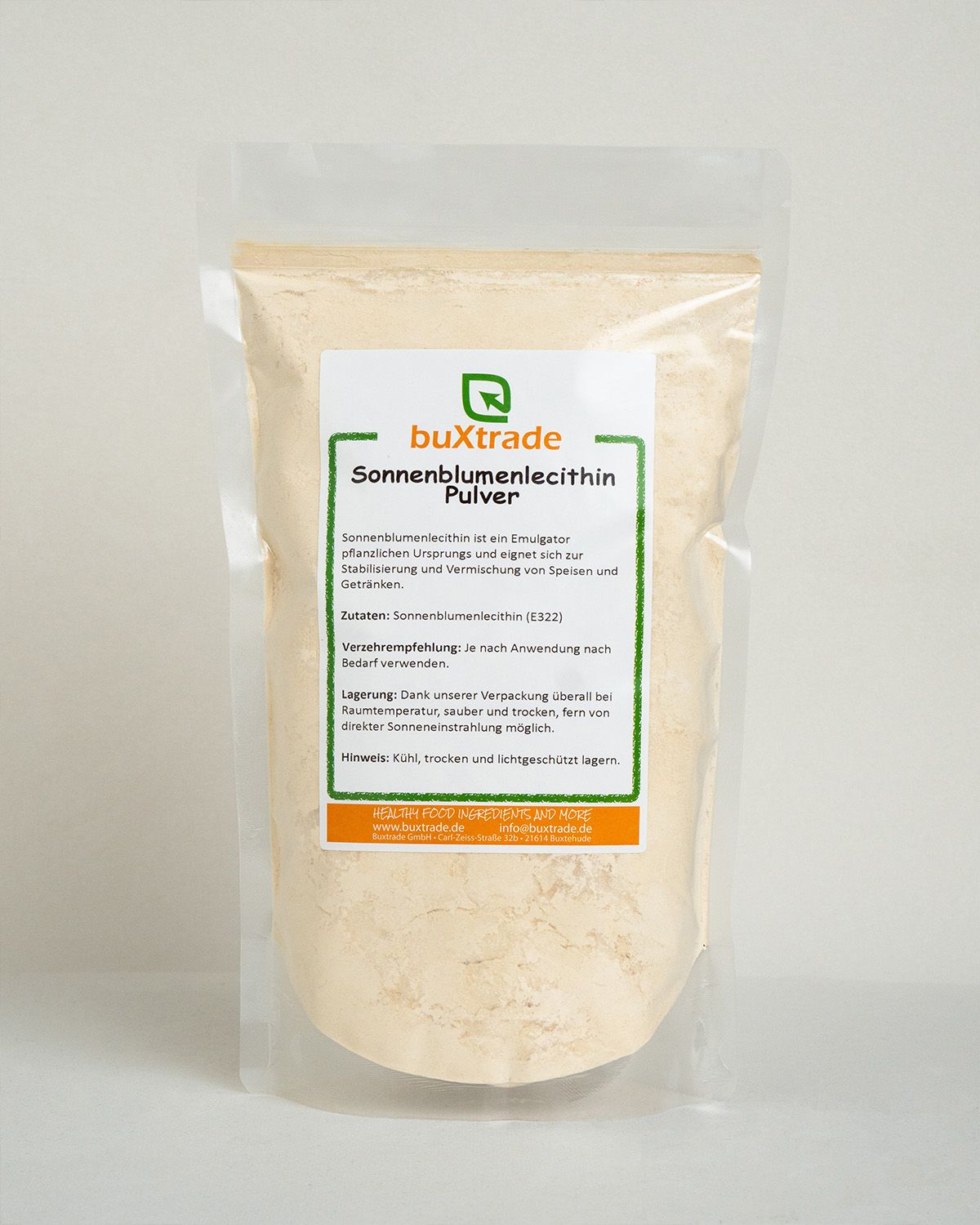 Sonnenblumenlecithin Pulver
