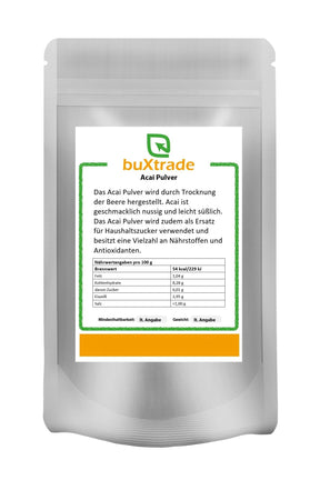 Poudre d'açaï