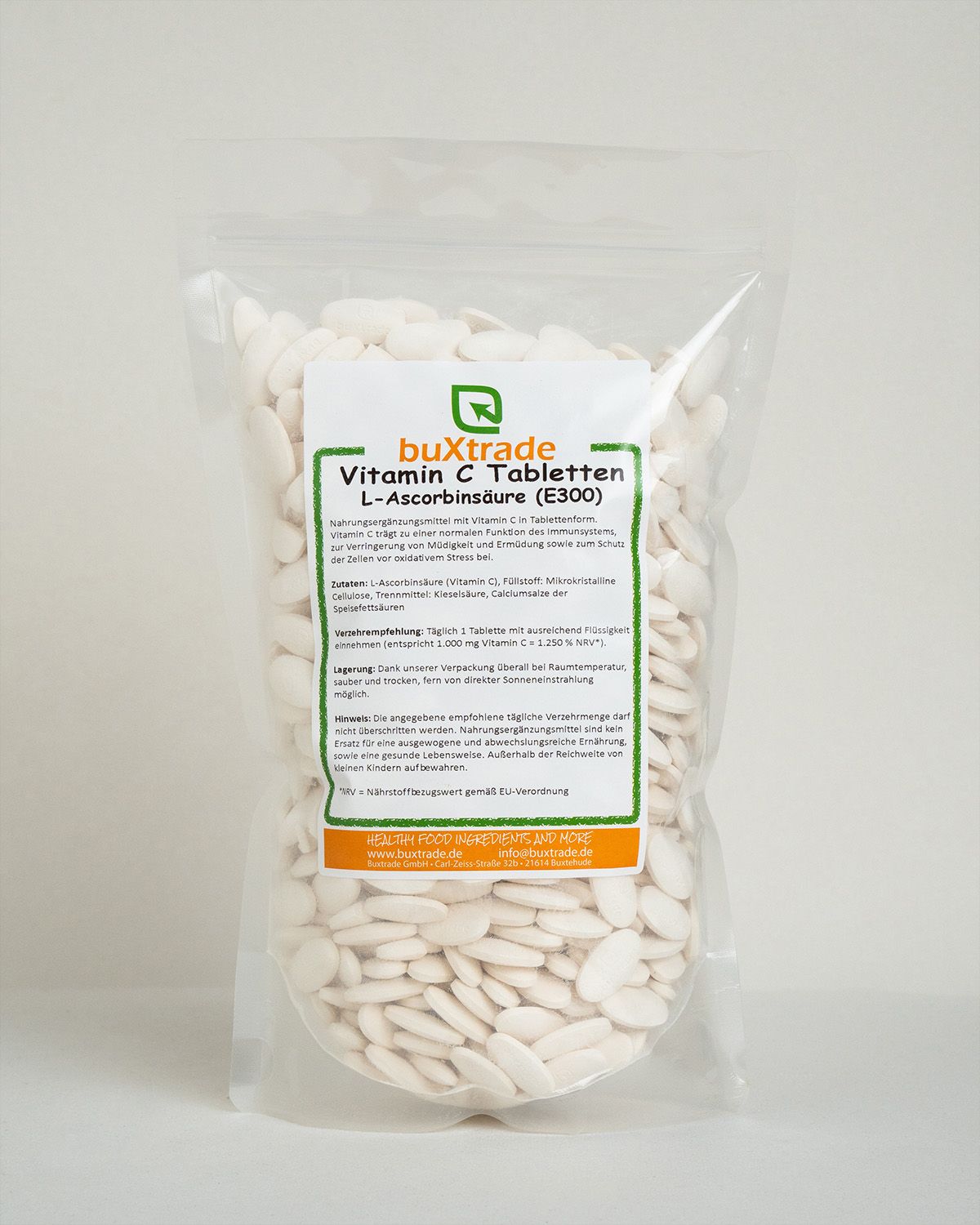 Pastillas de vitamina C