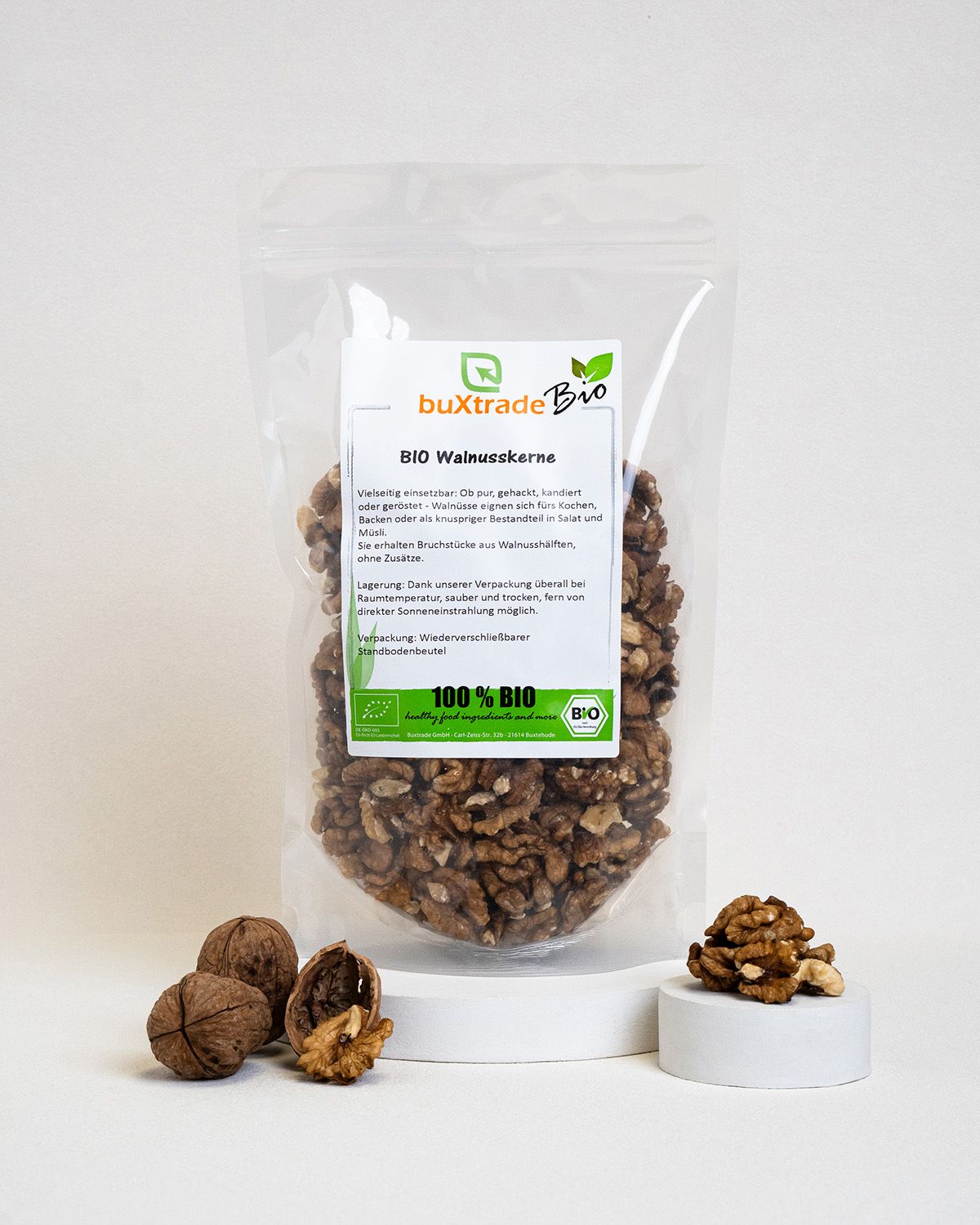 Organic walnut kernels