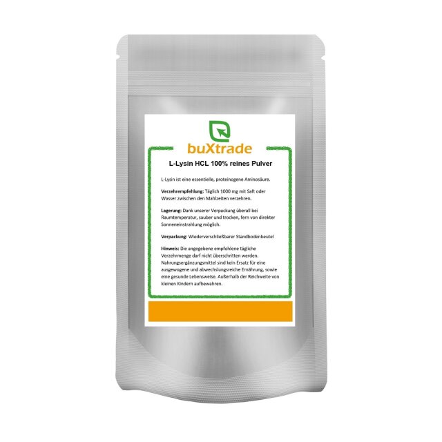 L-Lysine HCL 100% pure powder 2 kg