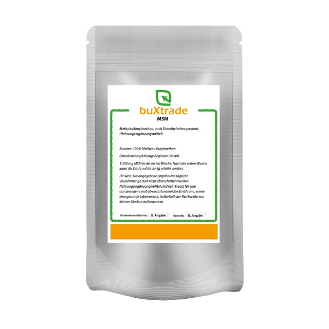MSM Powder (Methylsulfonylmethane) 500g