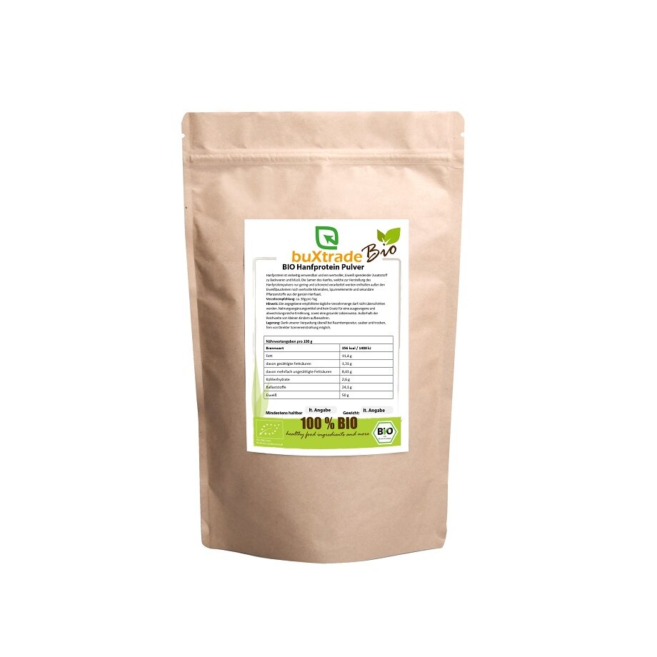 BIO hemp protein powder 5x 1 kg