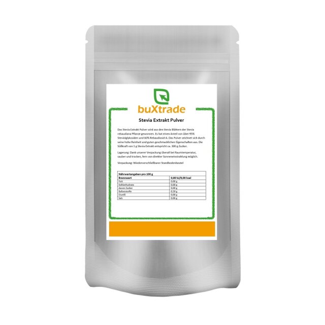 Stevia Extrakt Pulver 250g