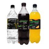 Green Cola 1L | Various Varieties 18 bottles Cola