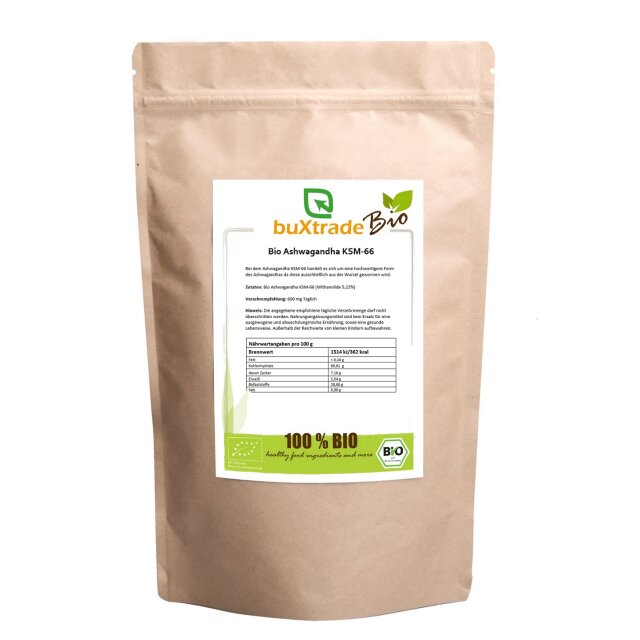 Organic Ashwagandha KSM-66 50 g